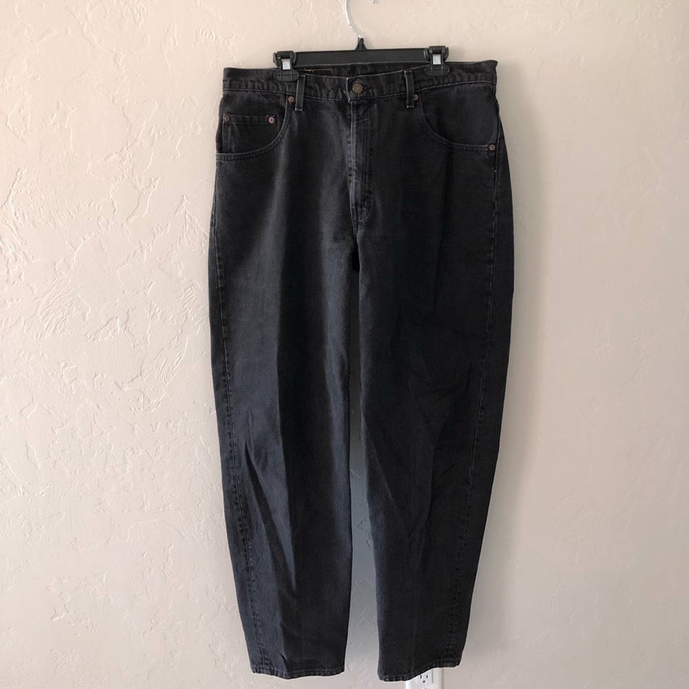 Mens 560 Levi’s Comfort Fit Black Jeans